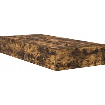 Postel Rámeček postele s úložným prostorem Uzený dub 200 x 100 x 31.5 cm