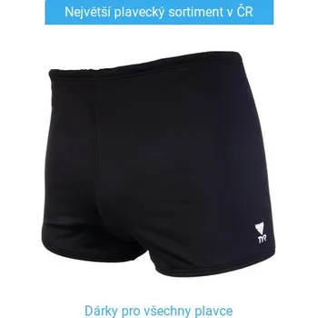 Pánské plavky Tyr Solid Boxer Black 28