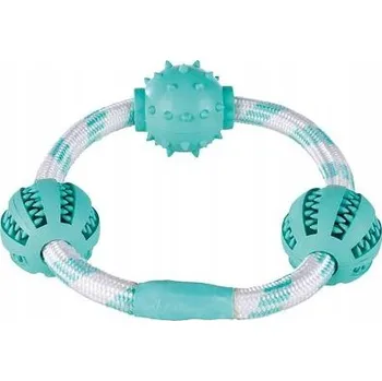 Hračka pro psa Trixie Denta Fun hračka pro psy Provazy a kroužky