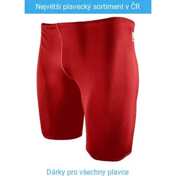 Chlapecké plavky Chlapecké plavky Finis Youth Jammer Solid Red 24