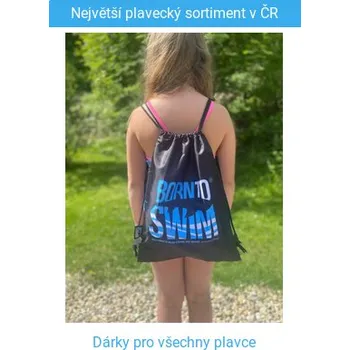Sportovní vak BornToSwim Swimbag Černo/modrá
