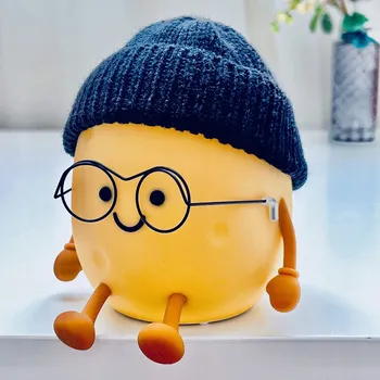 Lampička Sanico Goldlux noční lampa POTATO LED 3000K RGB silikonová - 335234