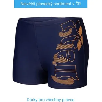 Chlapecké plavky Arena Feel Tales Swim Short Boys Navy/Parrot 128cm