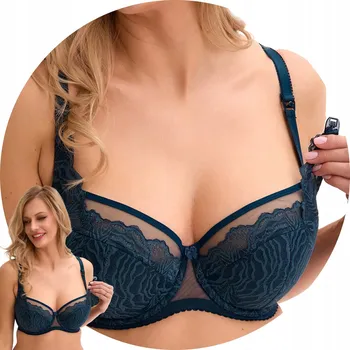 Podprsenka Gaia podprsenka polovyztužená modrá velikost 75I