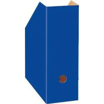 Archivační box Bantex se zkosenou stranou, modrý