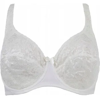 Podprsenka Podprsenka 80G bílá měkká krajková Anfen