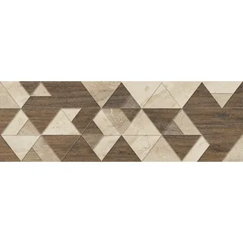 Obklad Fineza Dekor Fineza Adore ivory triangles 25x75 cm mat DADORE275TR DADORE275TR