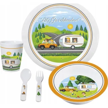 dětská jídelní sada Jídelní sada pro děti Adventure 3+ Brunner