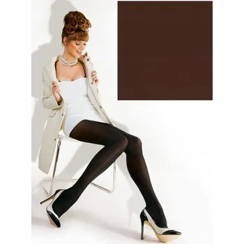 Dámské punčochy Hladké Punčocháče Lores Concorde 60 DEN, 60den, hnědá Mocca, velikost M