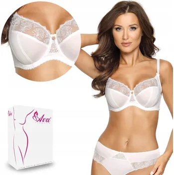 Dámské spodní prádlo Podprsenka Ava 1922 - Měkká - bílá 65D