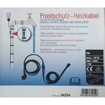 Topná rohož Topný kabel Rolos 1 m 17 W