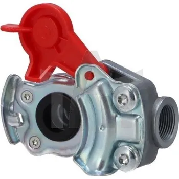 Pneumatické spojení tvrdé červené M22 Knorr KU1305