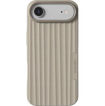 Pouzdro na mobilní telefon Nudient Pouzdro na iPhone 17 Air s MagSafe Bold Case | Lněně Béžová