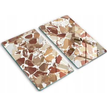 Kuchyňské prkénko Krájecí deska Wallfluent sklo 2 ks