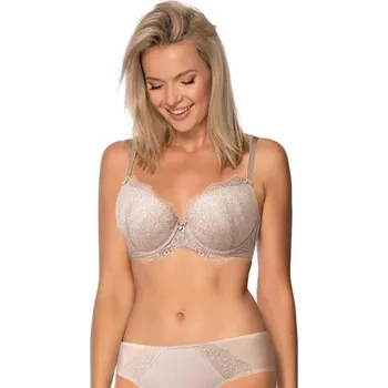 Dámské spodní prádlo Mefemi push-up podprsenka béžová velikost 65C