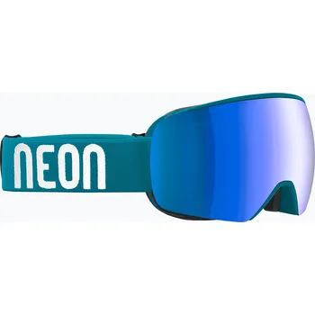 Sjezdové lyžování Lyžařské brýle Neon Beam petroleum/mirror blue