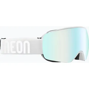 Sjezdové lyžování Lyžařské brýle Neon Beam white/white/mirror steel