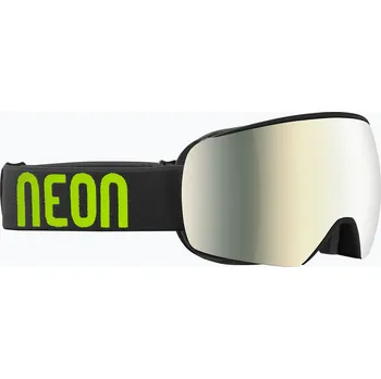 Sjezdové lyžování Lyžařské brýle Neon Beam black/yellow/mirror bronze