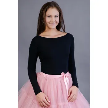 Pánské tričko Černé triko s lodičkovým výstřihem Velikost: 40, Délka rukávu: 3/4 rukáv - příplatek + 100Kč