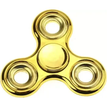 Gadget Fidget Spinner metalický zlatý