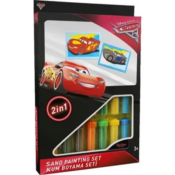 Dumel Barevný písek - Auta 3