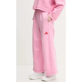 Tepláky adidas ALL SZN Graphic JJ4533 růžová 30X, vel. M