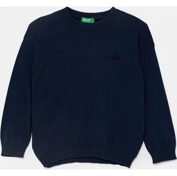 Oblečení a móda Dětský svetr United Colors of Benetton 1098G100U.P.Seasonal námořnická modř 59X, vel. 82