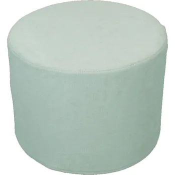 Taburet Podnožka k houpacímu křeslu Micuna – kulatý puf mint