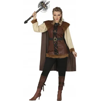 Karnevalový kostým KOSTÝM PANÍ WIKINGOVÉ VÁLEČNÍK DÁMSKÝ L