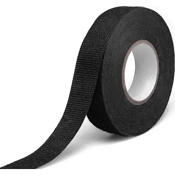 Lepicí páska Escape6 Izolační textilní páska 19 mm × 15 m černá
