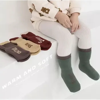 Dámské ponožky Teplé protiskluzové ponožky - ZELENÁ - (12-36 m) M (Značka: 4MOREWEI)