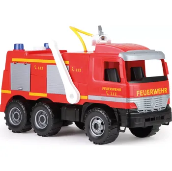 Hračka shumee Actros hasiči 63 cm volně v lepenkové krabici