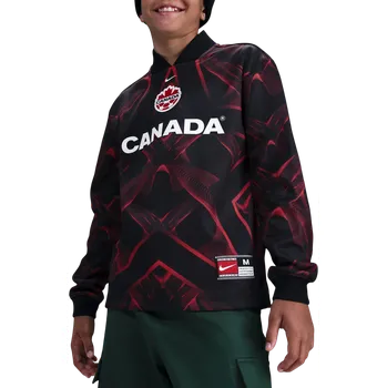 Míčový sport Dres s dlouhým rukávem Nike Dri-FIT Canada Goalkeeper Long-Sleeve 2026 Kids io2677-010 Velikost S (128-137 cm)