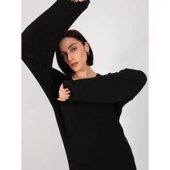 Dámské šaty Šaty BA SK 8052.50P černé jedna velikost