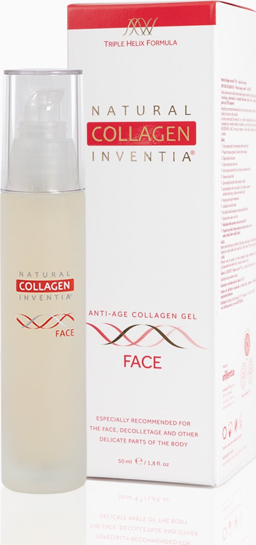 Živý kolagen na OBLIČEJ - Přírodní kolagen Inventia FACE 50 ml - Inventia