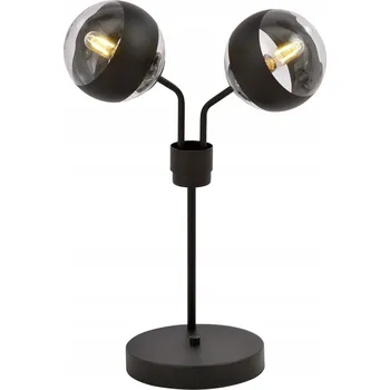 Lampička Emibig NOVA LN2 BLACK/STRIPE Stolní lampa Lampička na stůl Ocel lakovaná