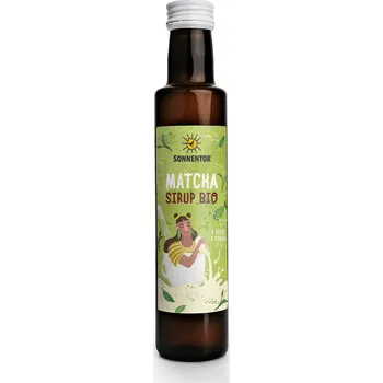 Sirup MATCHA SIRUP BIO - láhev 250 ml SONNENTOR