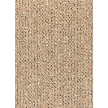 Koberec Breno Metrážový koberec VIRTUOSE 63 béžový s jemným barevným melírem, šíře 400 cm