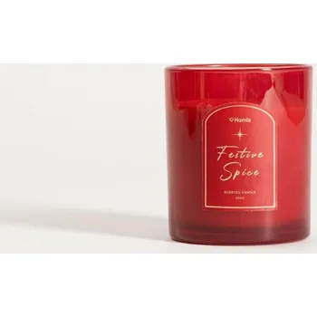 Vánoční ozdoba Svíčka TARTAN Festive Spice 760631