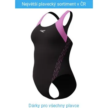 Dámské plavky Speedo Hyperboom Splice Racerback Purple M - UK34