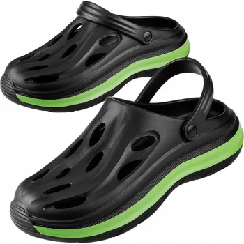 Pracovní obuv NEO PANTOFLE S PÁSKEM PĚNOVÉ BOTY LEHKÉ PAPUČE ZAHRADNÍ SANDÁLY vel. 46/47