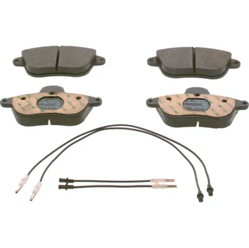 Brzdová destička Sada Brzdových Destiček, Kotoučová Brzda BOSCH (0986460957)