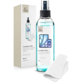 TECH-PROTECT Čistící sprej na displeje pro telefony, tablety a notebooky 200ML EKO MINT