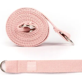 Popruh na jógu myga 2 v 1 - pudrová růžová