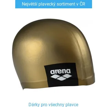 Plavecká čepice Arena Logo Moulded Cap Zlatá