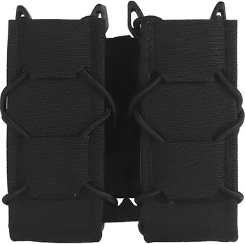 Imperator Tactical Dvojitá sumka TIGER V2 pro 9mm pistolové zásobníky - černá