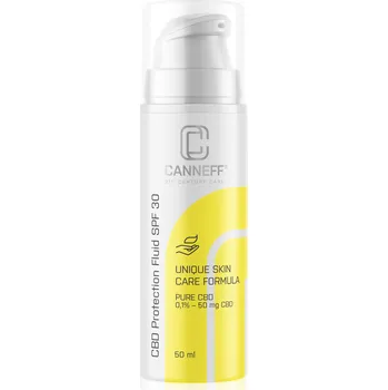 Přípravek na opalování CANNEFF® CBD Ochranný fluid s SPF 30 - 50 ml