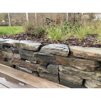 Přírodní kámen Suchá zídka z kamene Stupeň dokončení: Plánek