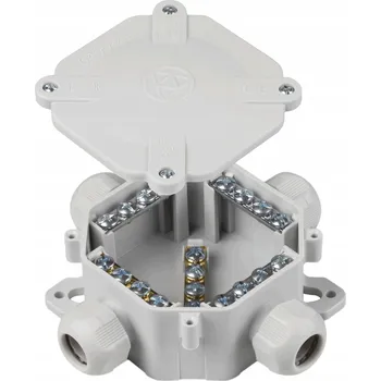 Elektroinstalační krabice Elektroinstalační krabice na omítku Sez 122 x 122 x 44 mm