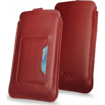 Pouzdro na mobilní telefon Kožené Pouzdro LURESKO se zasouvacím obal na telefon 6,7 / 6,9 palce